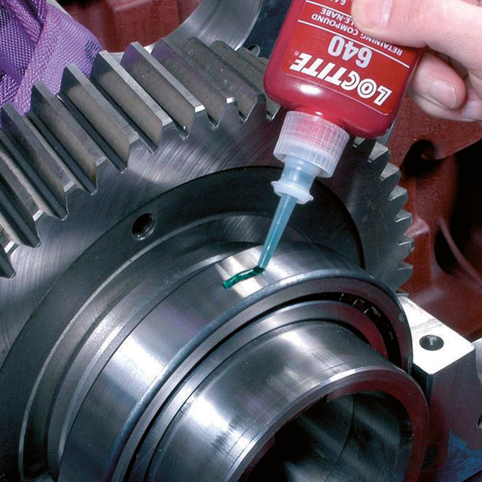 Retenedores Loctite para Rodamientos y Piezas Cilindricas