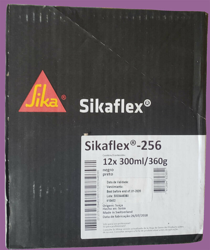 Sika Box File SIKAFLEX 256 SIKA PERU - Sellador Profesional Negro
