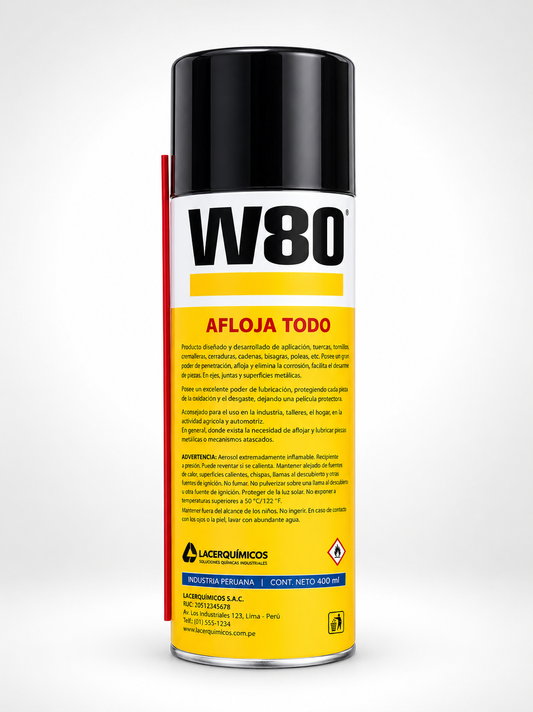COMPRAR W80 AFLOJATODO 