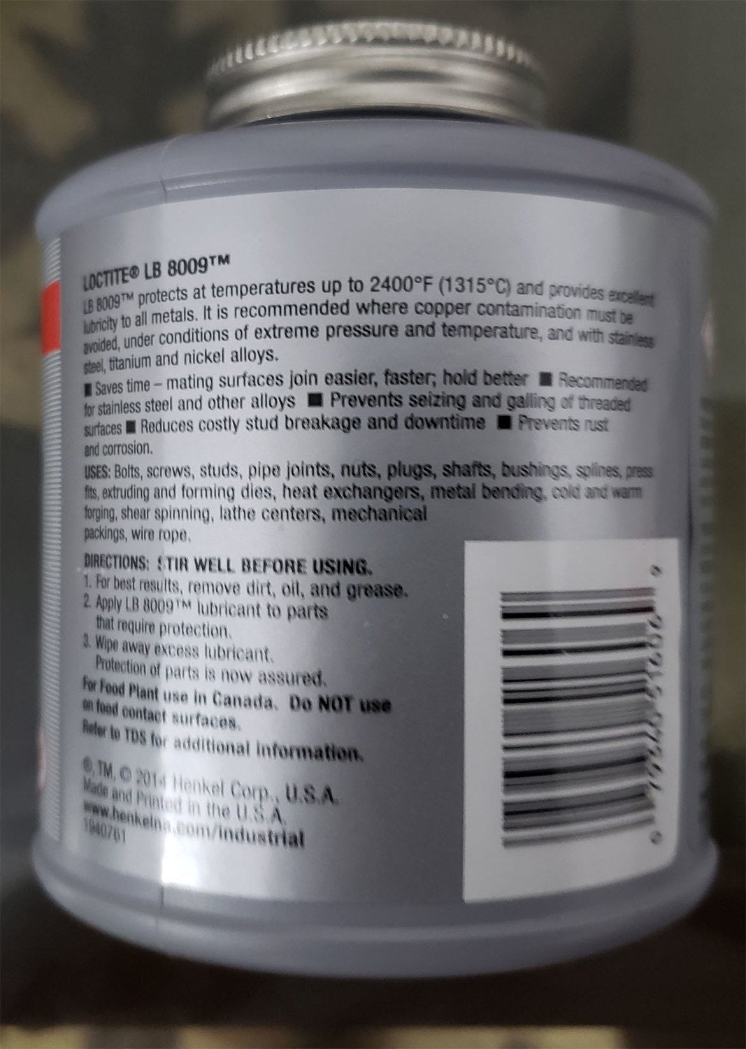 LOCTITE LB 8009 PERU