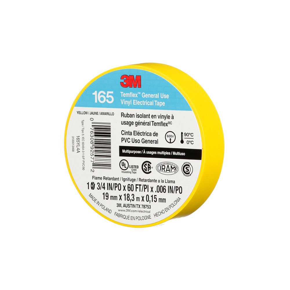 cinta 155 amarillo 3m