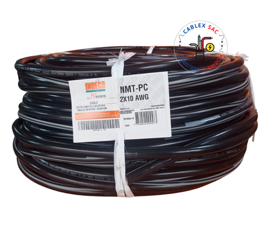 vulcanizado 2x10 awg indeco peru