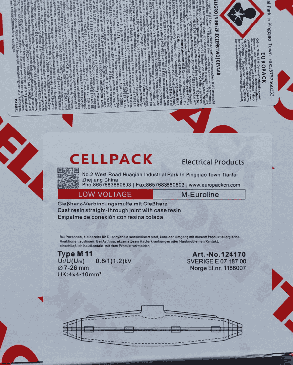 EMPALME DE RESINA M11