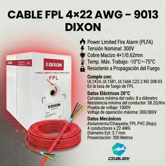 comprar cable dixon fpl 4x22