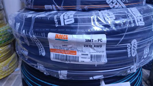 vulcanizado 2x10 awg precio
