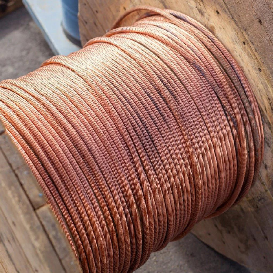 distribuidor de cable de cobre desnudo