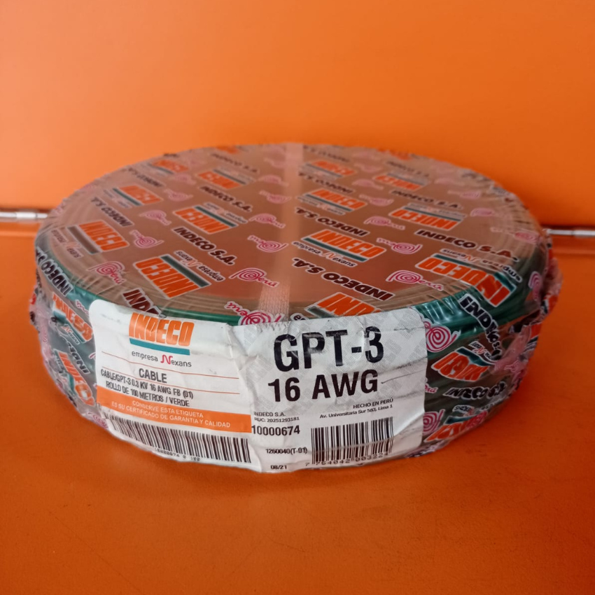 comprar cable gpt16 verde