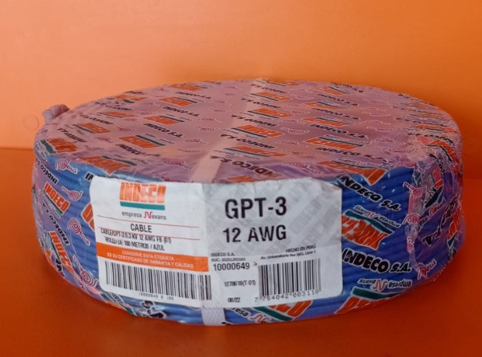cable gpt 12 azul