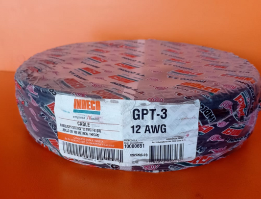 cable gpt 12 negro