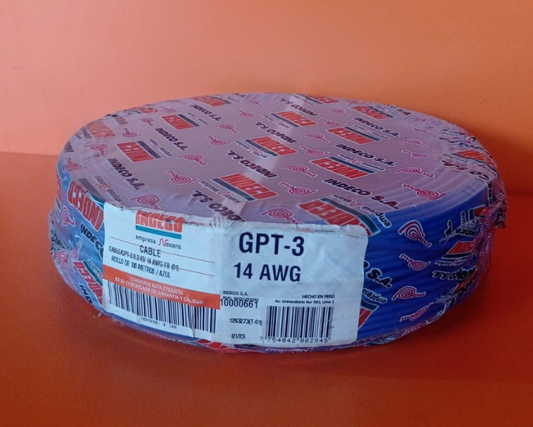 comprar cable gpt 14 azul
