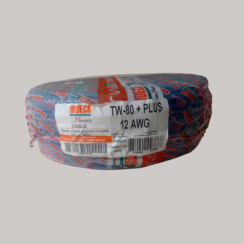 cable tw 12 azul