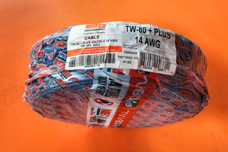 CABLE TW 14 AWG INDECO