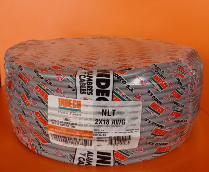 cable vulcanizado 2x18 precio