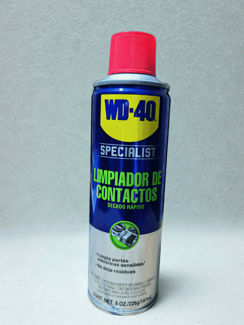 wd40 limpia contactos
